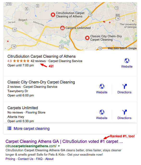 carpet cleaning athens ga Google Search