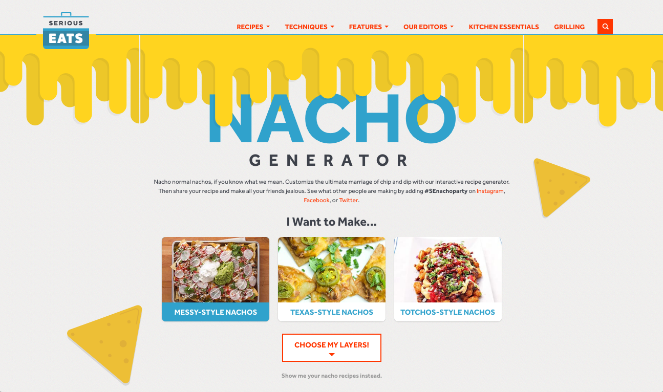 Nacho Generator